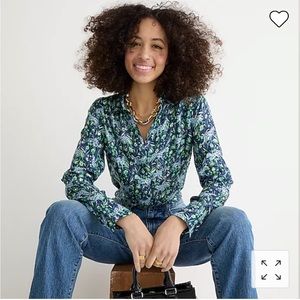 J Crew Classic-fit shirt in fauna floral